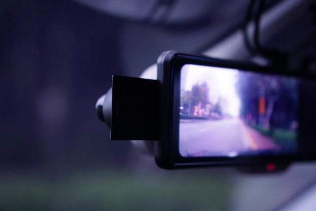 Jinpei 錦沛 後視鏡型雙鏡頭行車記錄器，比原本後視鏡更大視野更好｜12吋觸控螢幕 4K畫質、WIFI連接、GPS測速提醒