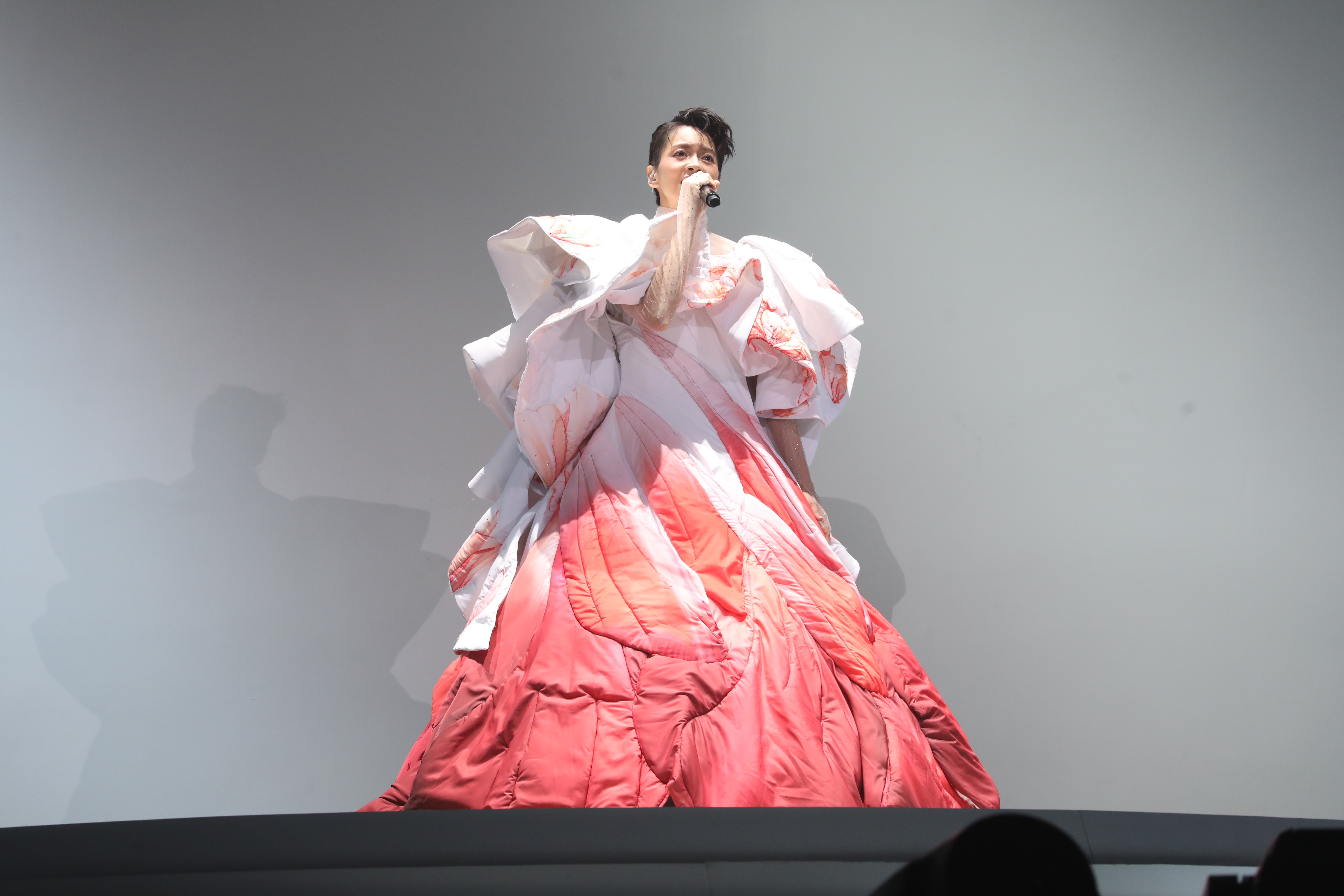 HONG KONG, CHINA - FEBRUARY 19: Singer Gigi Leung performs on stage during her concert at Hong Kong Coliseum on February 19, 2023 in Hong Kong, China. (Photo by VCG/VCG via Getty Images)