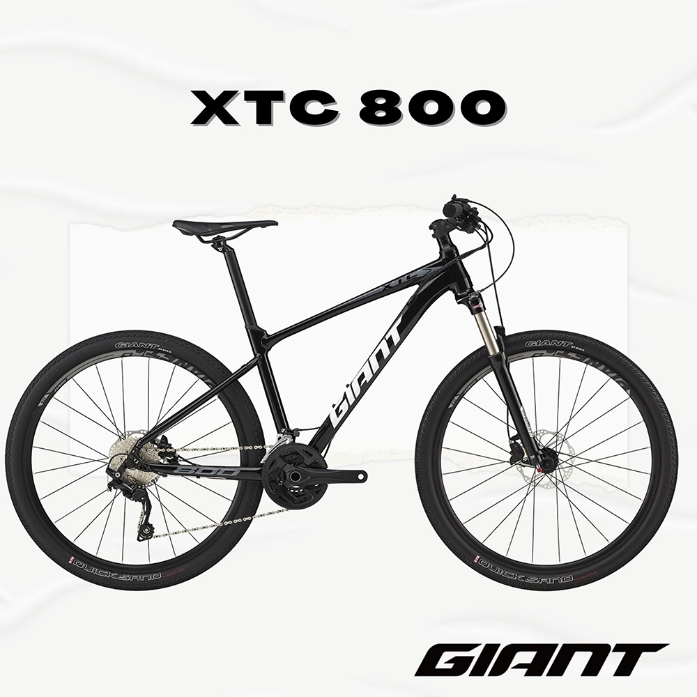 ▲GIANT XTC800 越野登山自行車，配備27.5 吋的登山車胎。（圖片來源：Yahoo購物中心）