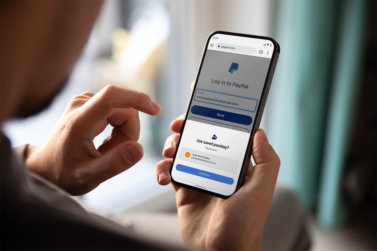 PayPal launches passkey logins for Android in the US