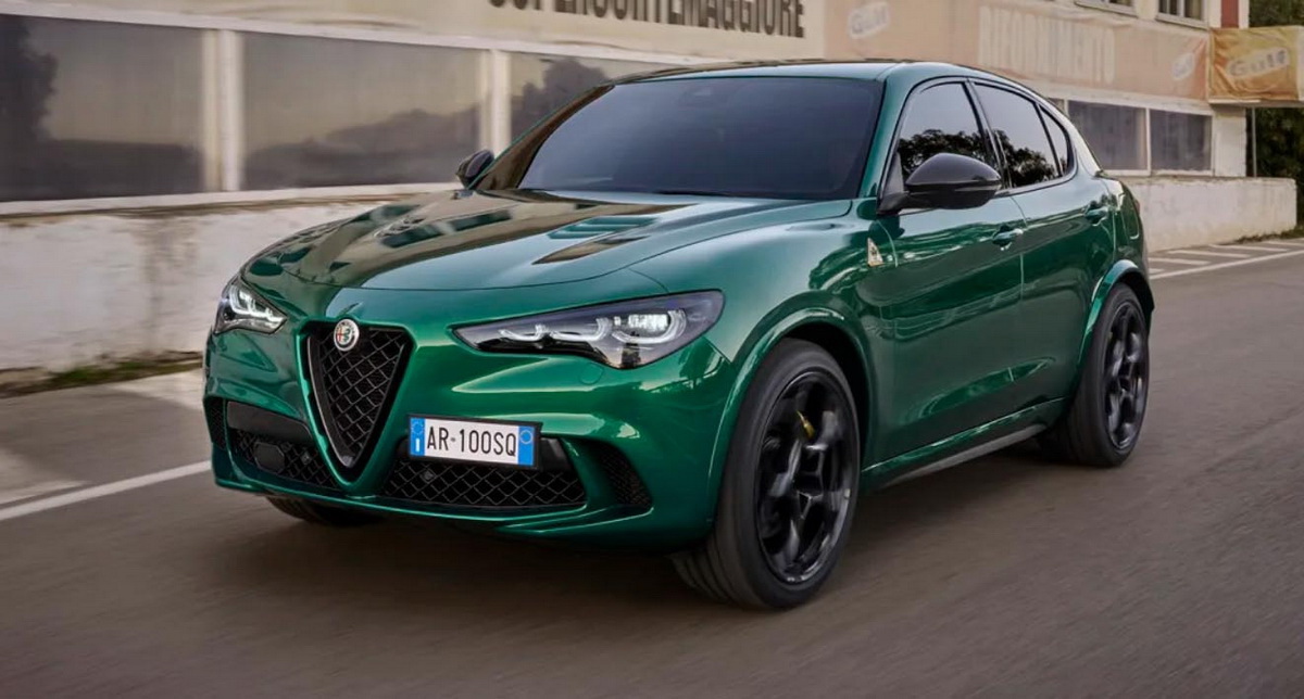 圖／愛快羅密歐新車連發！歡慶百周年推出2024 Alfa Romeo Stelvio/Giulia Quadrifoglio四葉草限定式樣車。