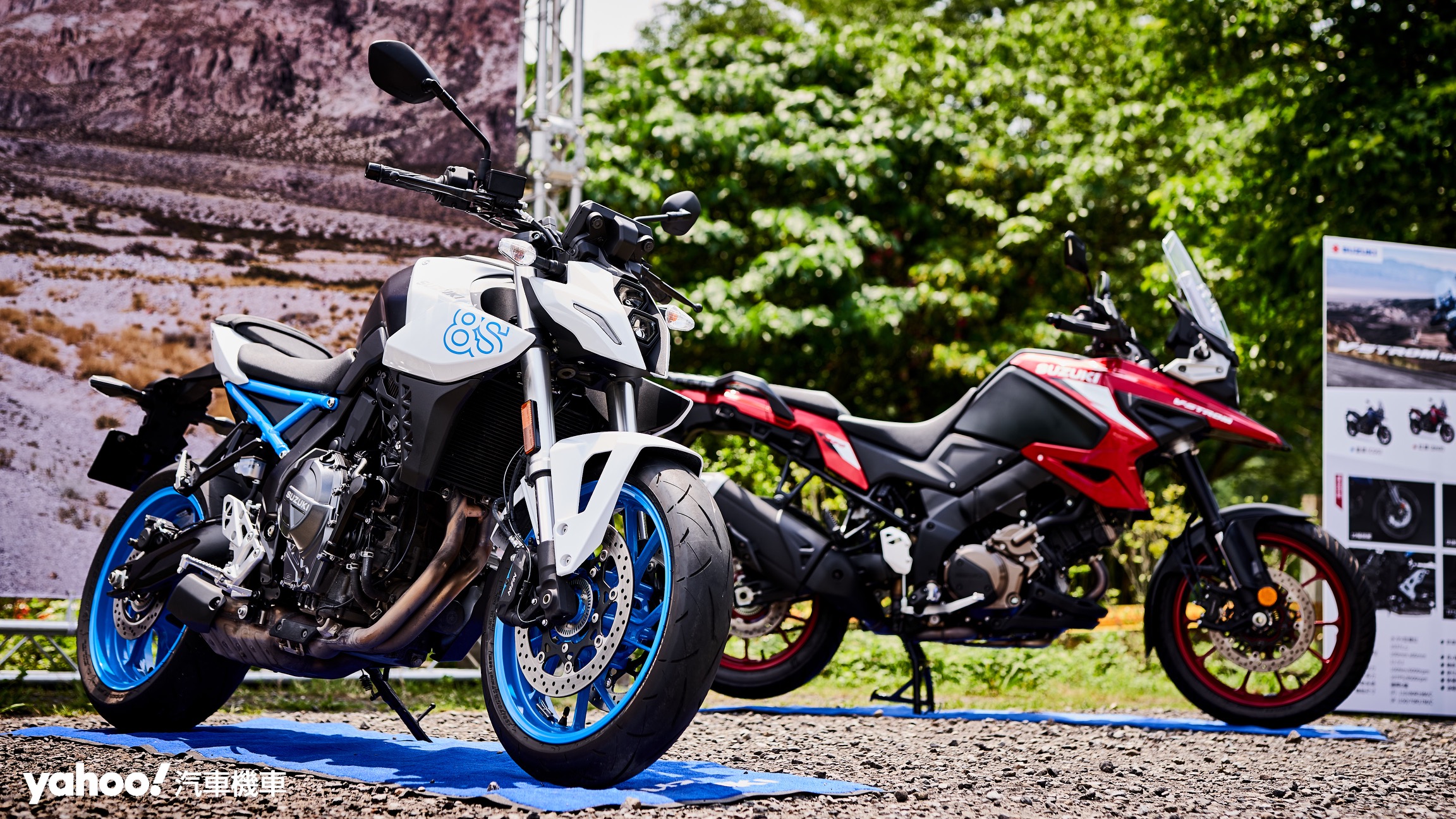 2023年式Suzuki GSX-8S、V-Strom 1050