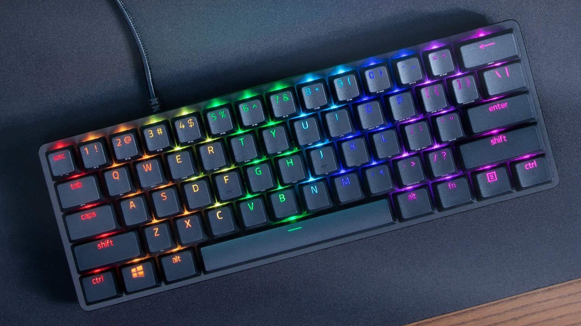 Teclado para juegos Razer Huntsman Mini 60%