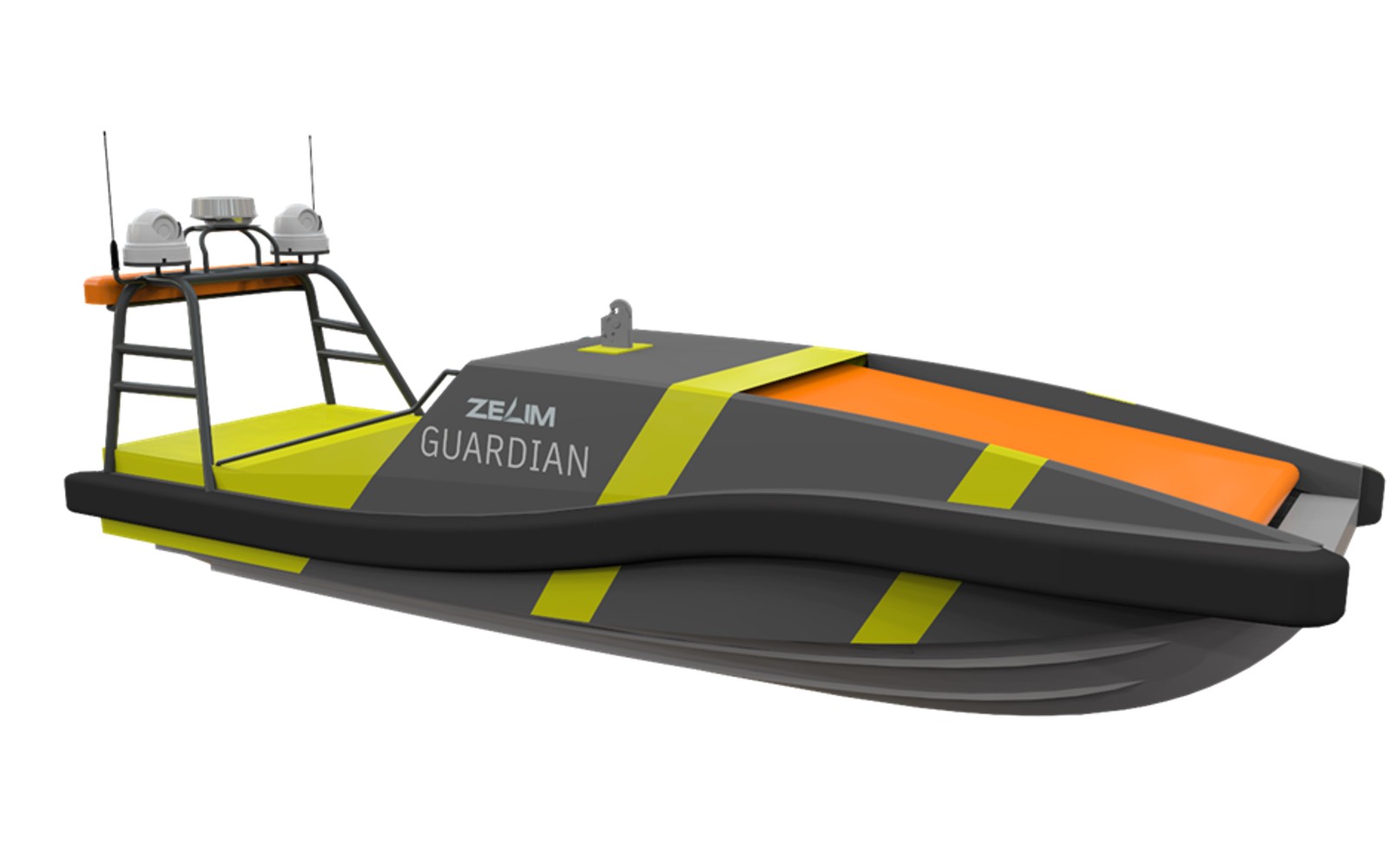 The Zelim Guardian is an automated search and rescue craft
