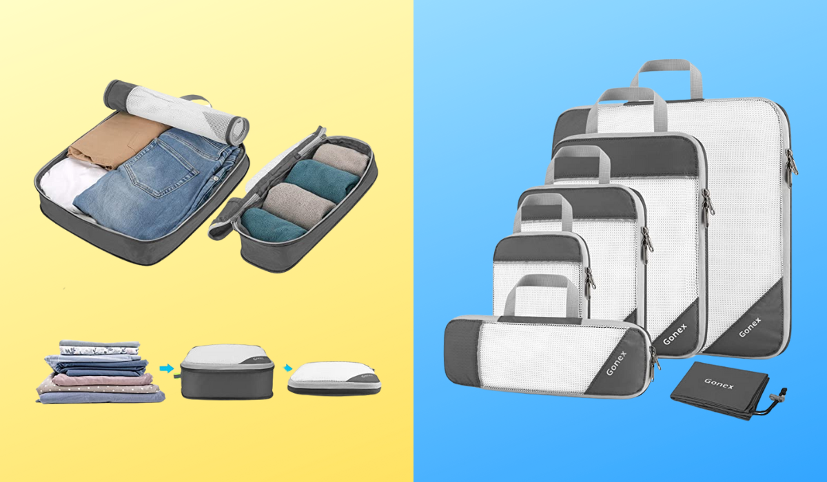 Revolutionized the way I pack my suitcase': A set of five packing cubes is  on sale for just $20 at