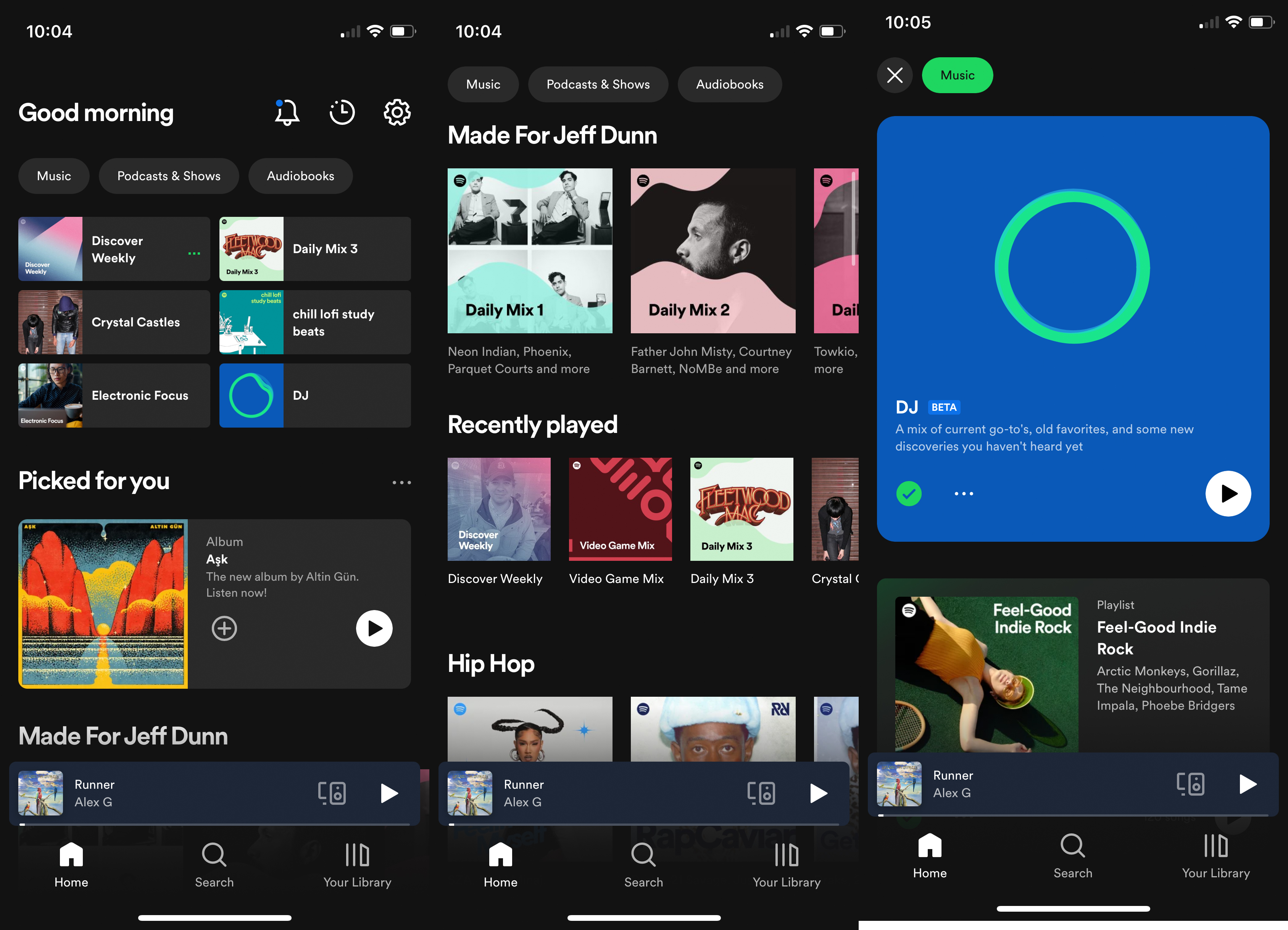 A collage of screenshots of the Spotify app for iOS." data-uuid="2bfa91de-2181-3496-a74e-9833ed82bd87