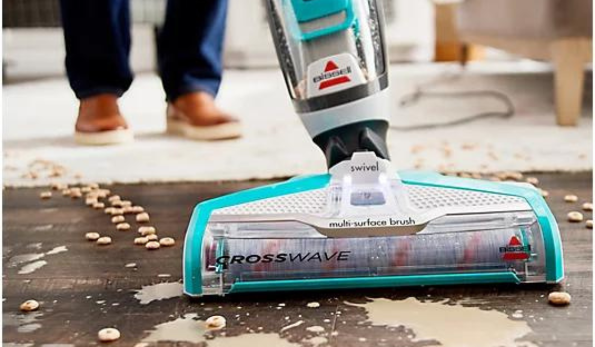 Save on the Bissell CrossWave Multi-Surface floor cleaner at QVC