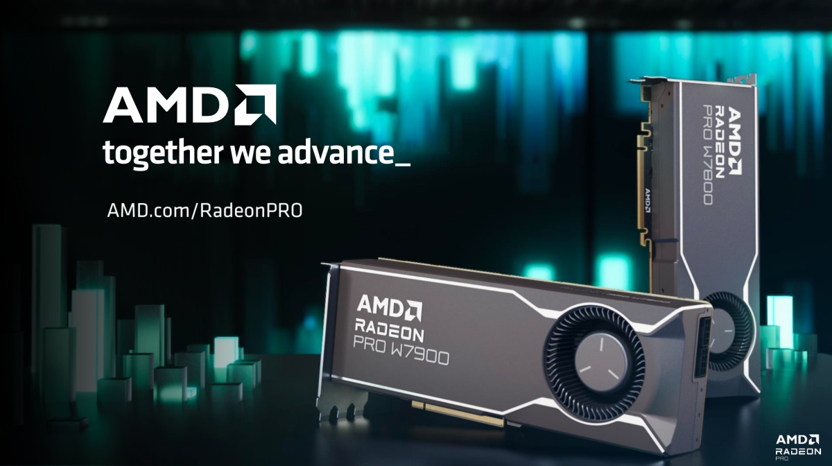 With RDNA 3 Display Architecture, AMD Debuts Radeon Pro 7900 and 7800 Professional Graphics Cards