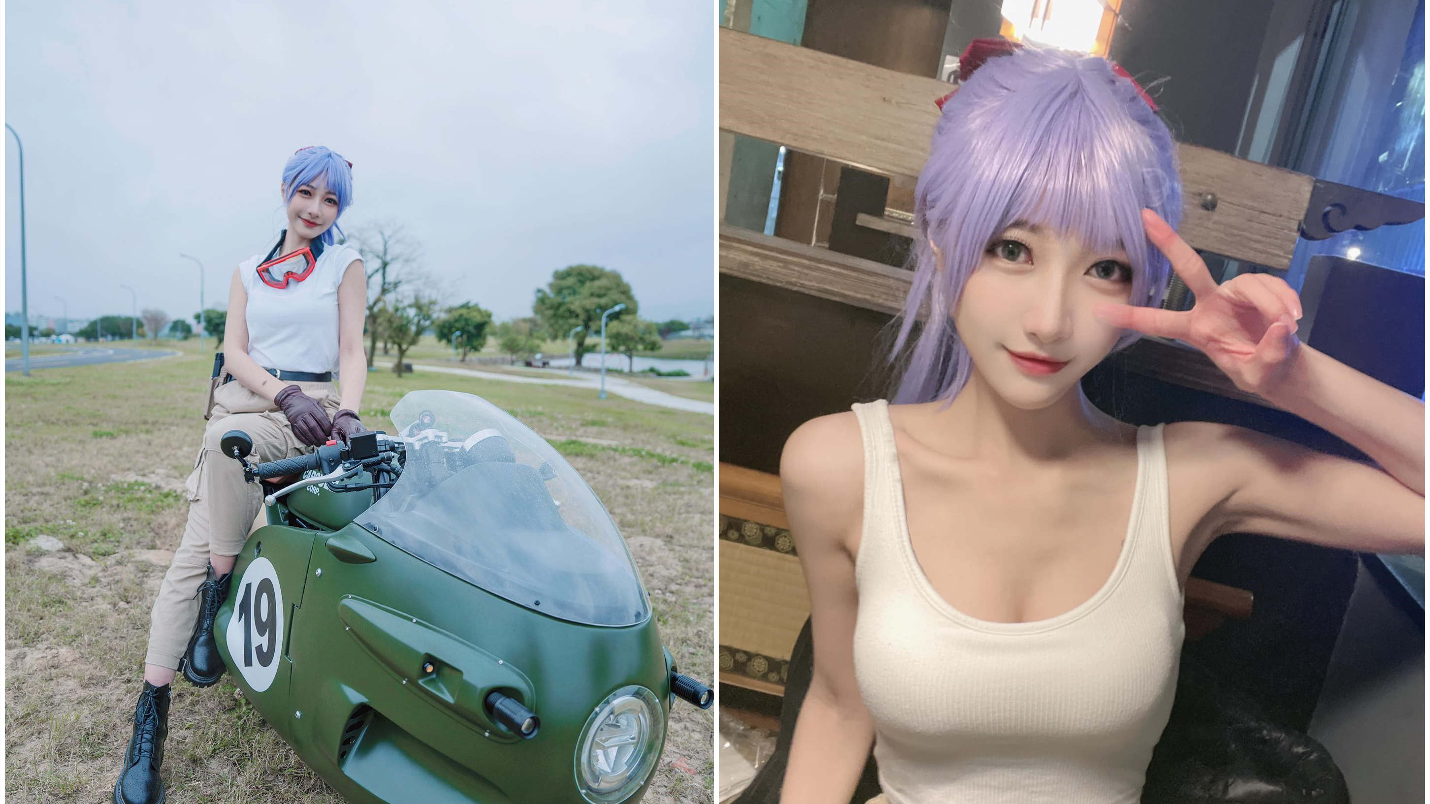 七龍珠「布瑪號」登場！重機正妹Mia米亞Cosplay神還原，背後神秘車主竟是他？