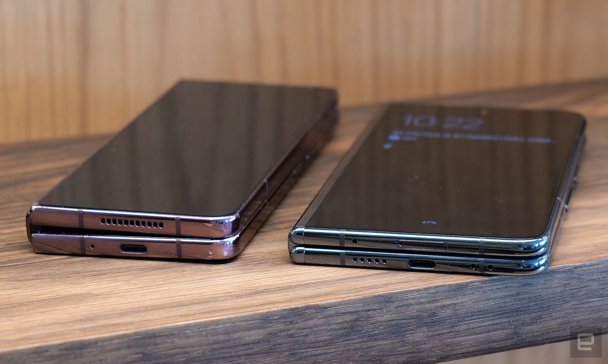 <p>Even though the Pixel Fold weighs a tiny bit more than the Galaxy Z Fold 4, it's sleeker and wider dimensions mean it doesn't feel as dense.</p>
