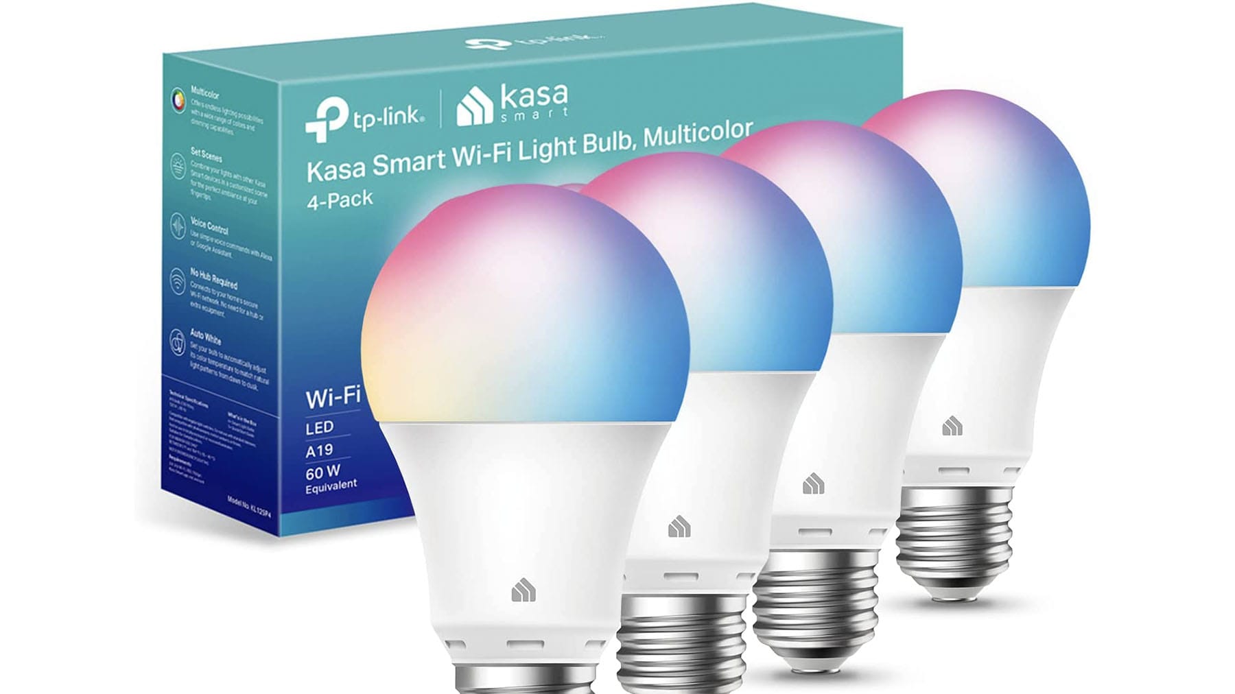 TP-Link Kasa Full Color Smart Light Bulbs