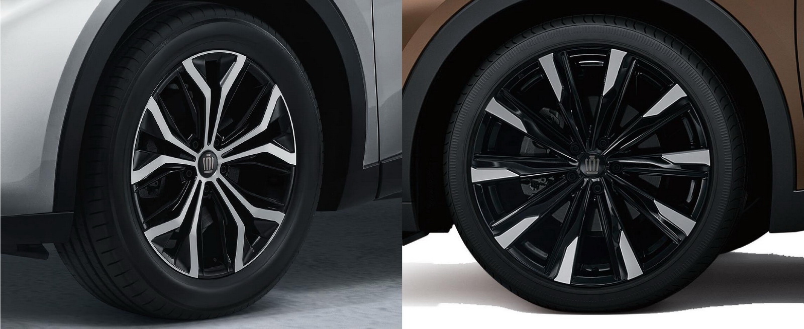 圖／輪胎部份，貴族版採用19吋雙色切削鋁圈，皇家版則採用21吋十幅式雙色切削鋁圈。