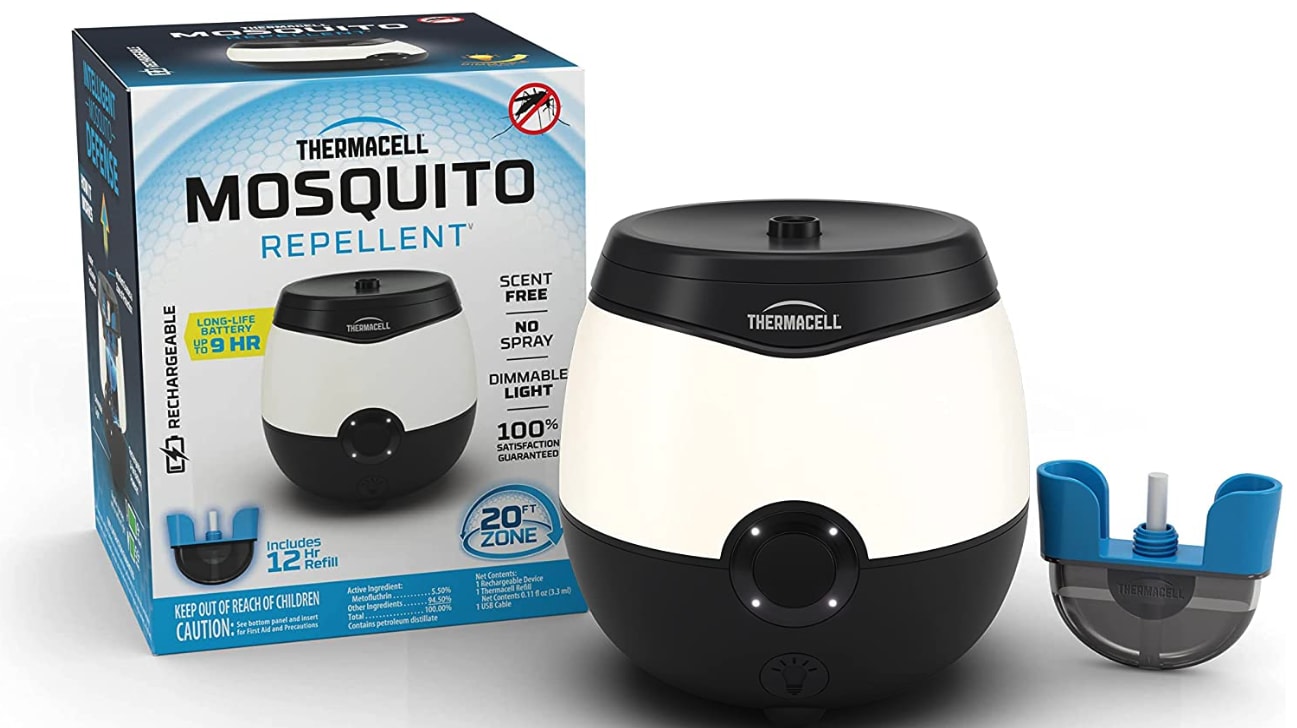 Thermacell Lighted E-Series Rechargeable Mosquito Repeller