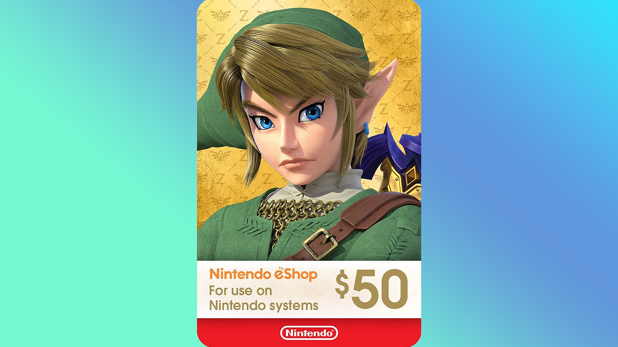 Подарочная карта Nintendo eShop на 50 долларов [Digital Code]