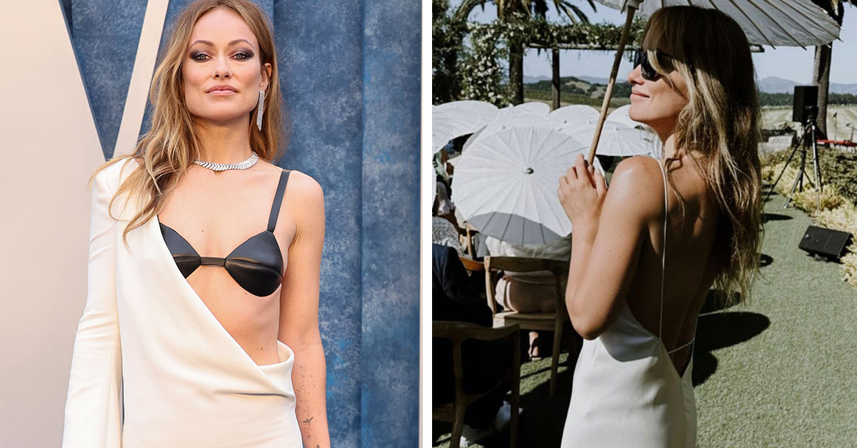 Olivia Wilde Defends Wearing A Wedding Dress To Friends' Wedding