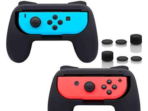 Empuñaduras FASTSNAIL compatibles con Nintendo Switch para Joy Cons
