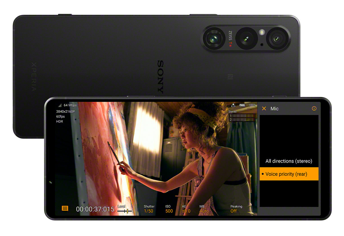 Xperia 1 V Next-gen sensor. Next-gen imaging., Smartphones