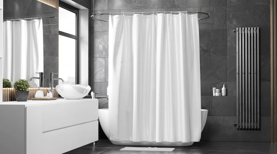 Esta cortina mantendrá tu ducha fresca y libre de moho por solo 11 dólares