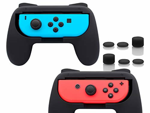 FASTSNAIL Grips Compatible with Nintendo Switch for Joy Con