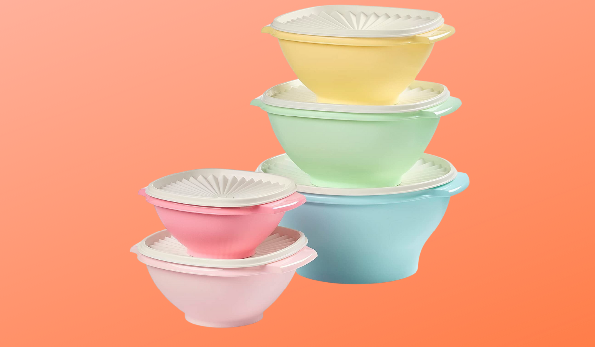 Tupperware Heritage 10pc Bowl Set Vintage Pastel in 2023