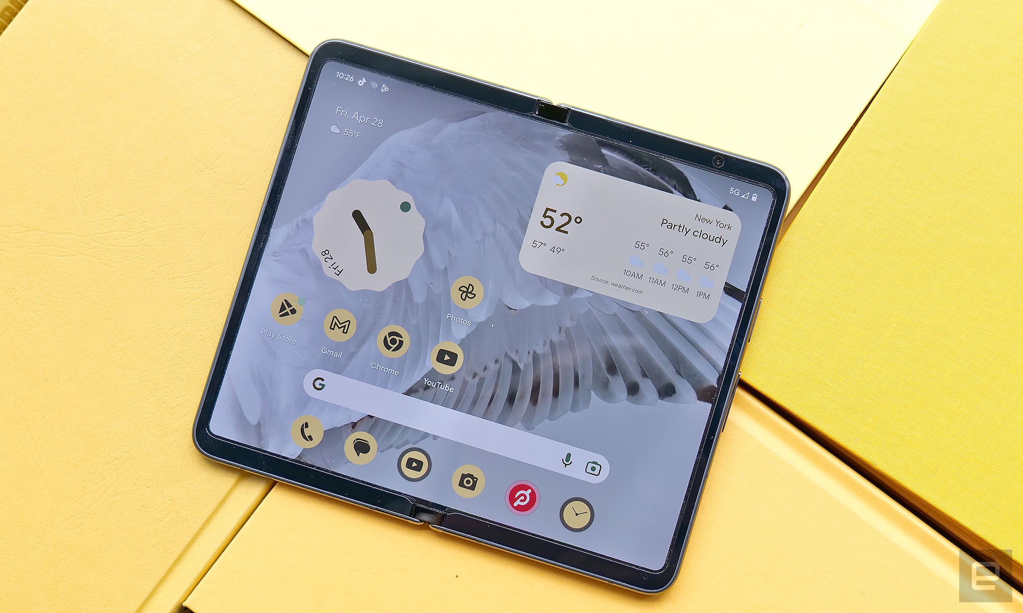 Announced at Google I/O 2023, the Pixel Fold is Google's first attempt at making a big foldable phone. 