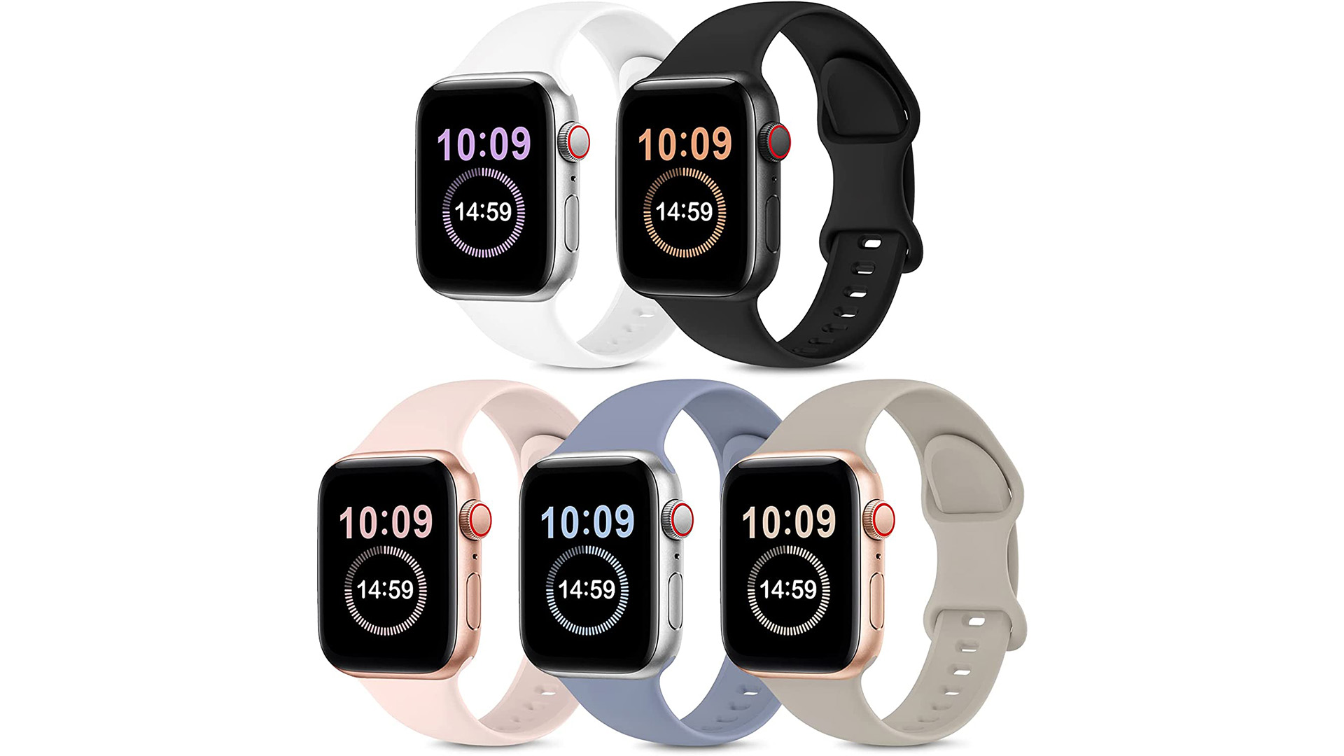 OYODSS 5 Pack Bands Compatible with Apple Watch