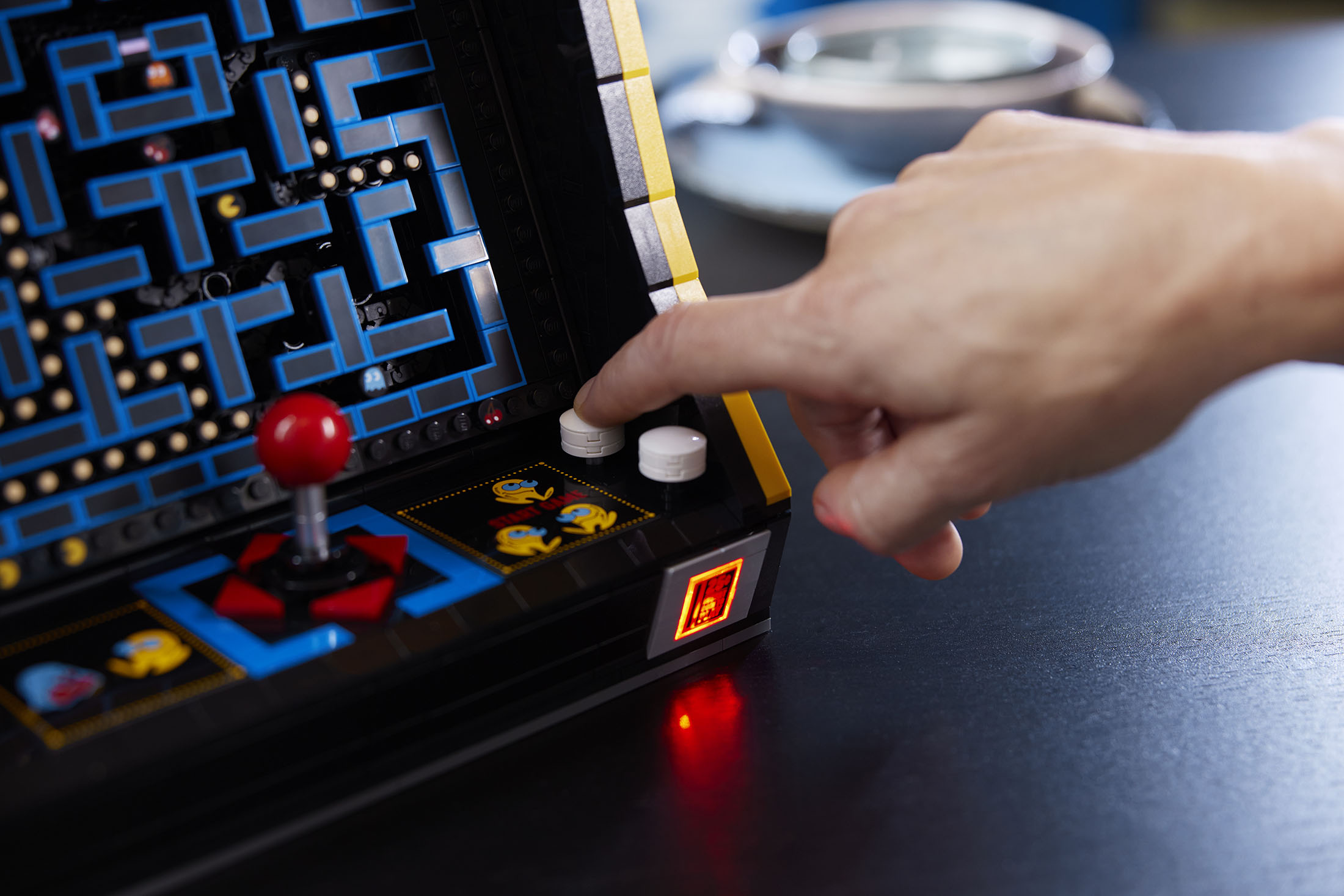 Lego unveils a 2,650-piece Pac-Man arcade set