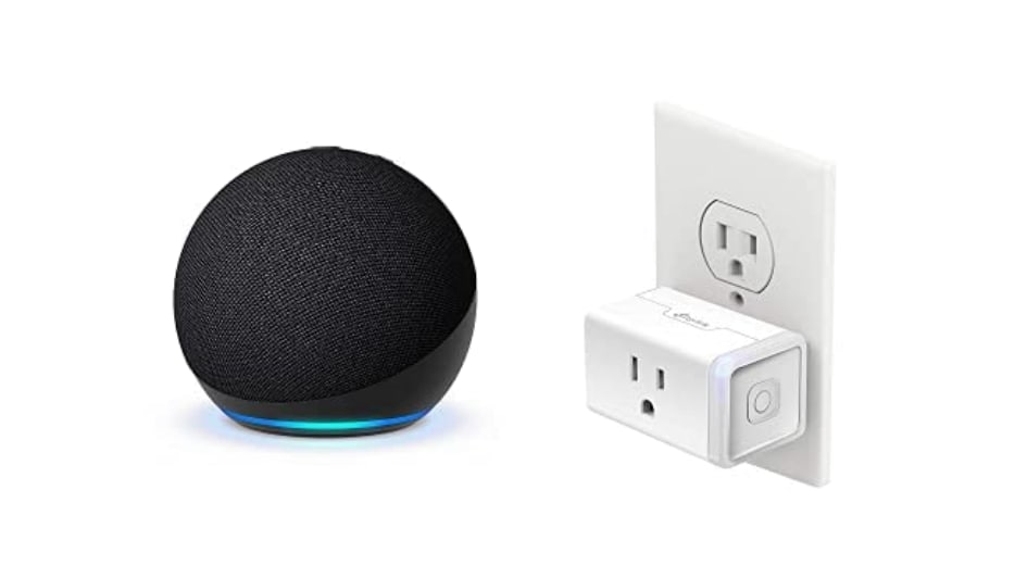 Echo Dot (5th Gen) with Kasa Smart Plug Mini