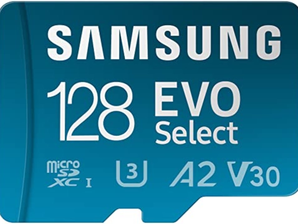 Tarjeta de memoria Micro SD SAMSUNG EVO Select + adaptador