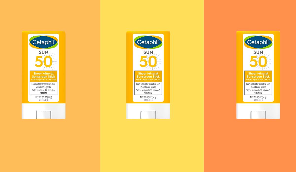 The Cetaphil Sheer Mineral Sunscreen Stick is on sale at