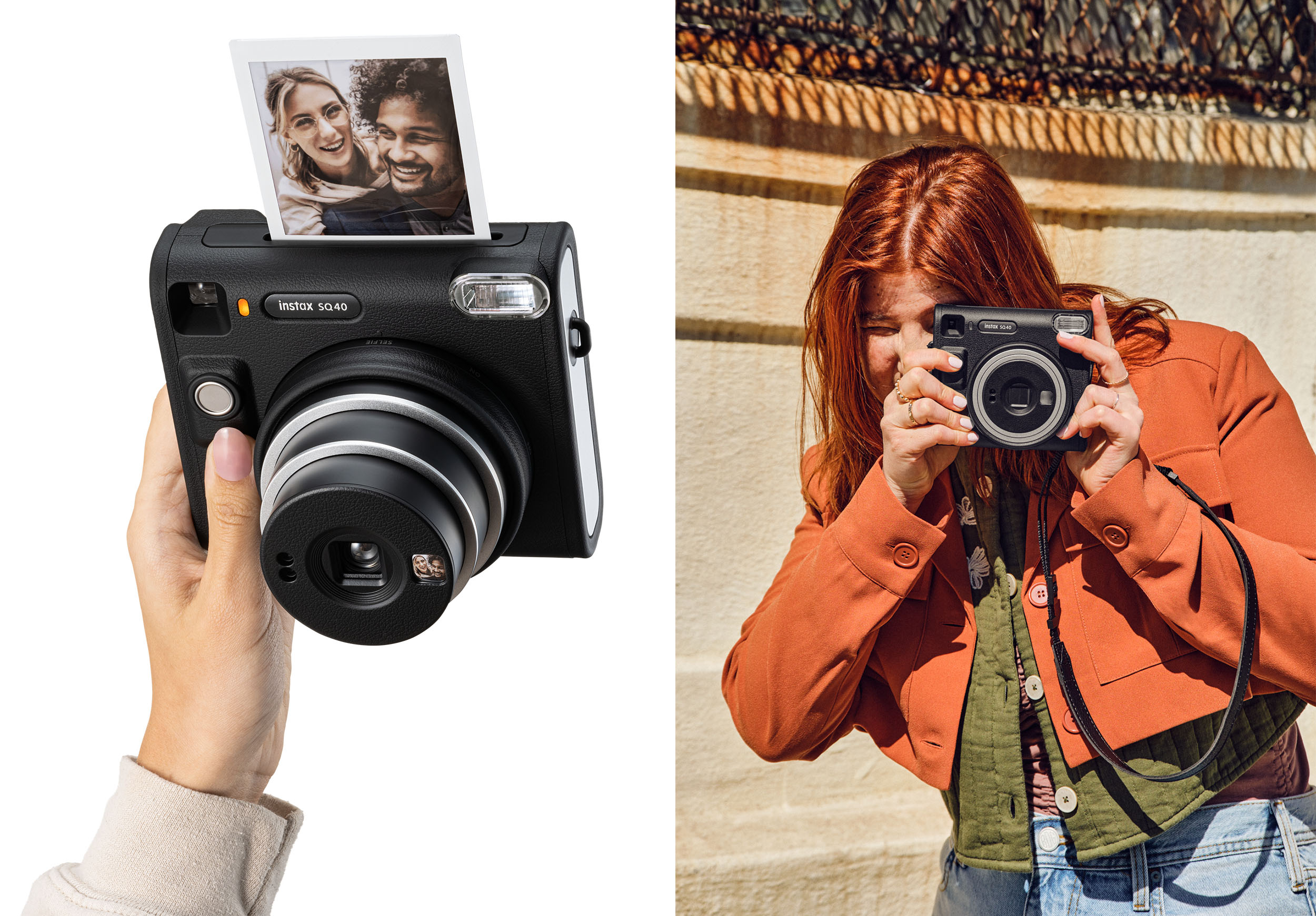 Fujfilm's Instax SQ40 marries retro charm with larger square film