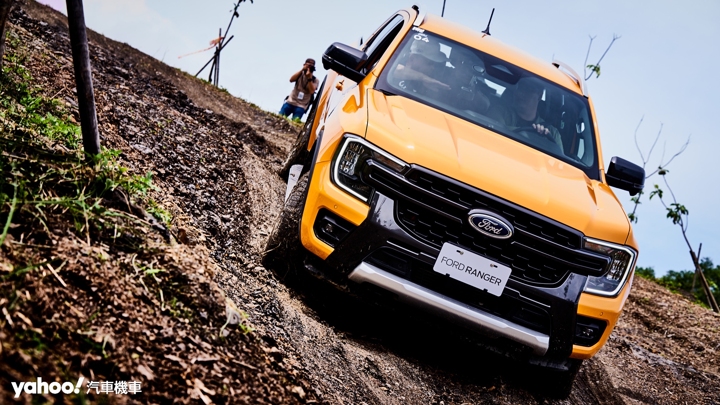 短暫體驗全新大改款Ford Ranger Wildtrak的越野性能，強悍動力、Advanced 4WD與出色的底盤調校幾乎淋漓盡致的發揮。