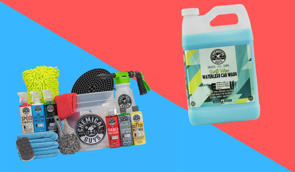 Clean your ride! Chemical Guys car wash kits are on mega sale