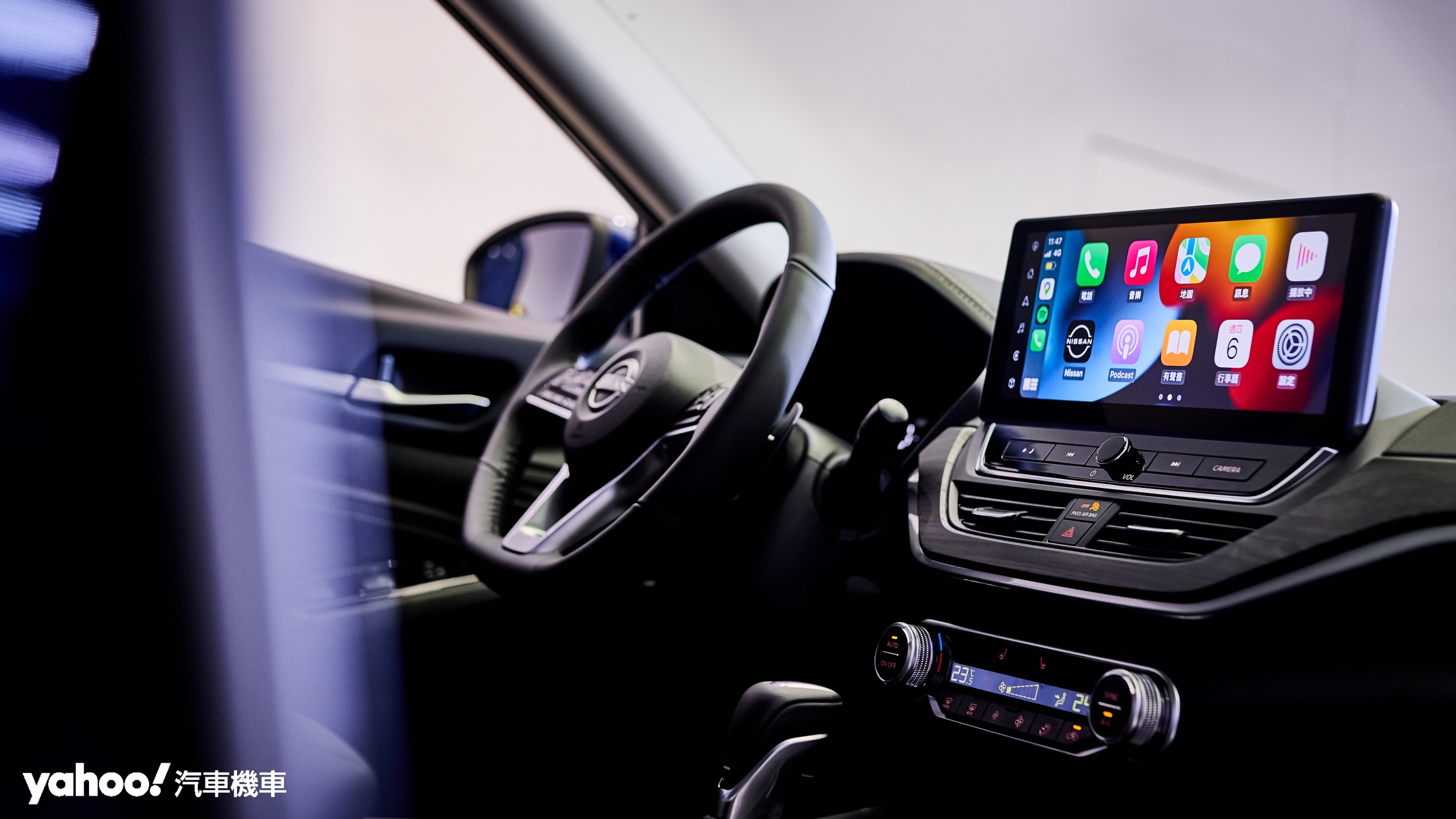 由8吋升級至12.3吋的中控螢幕也是Nissan Altima小改款的重點之一。
