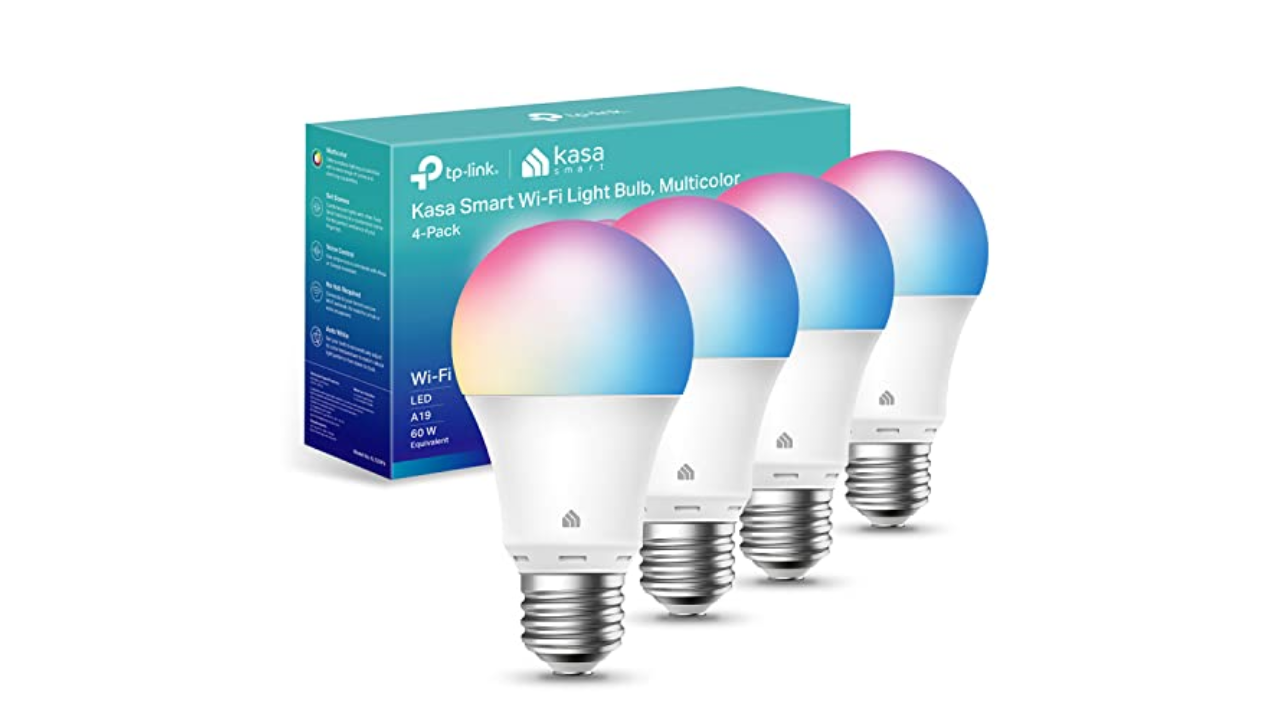 Kasa Smart Light Bulbs (4-pack)