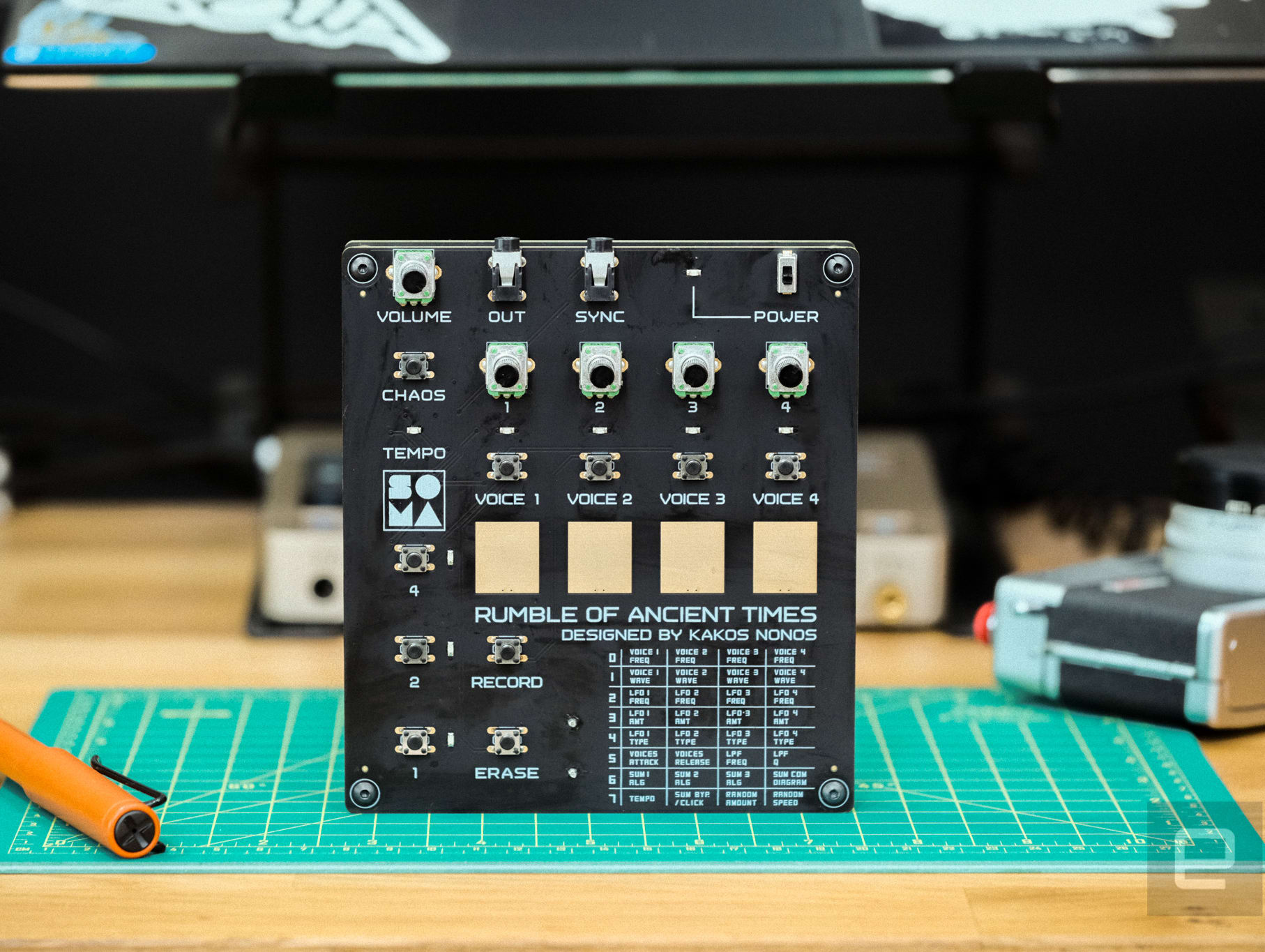 SOMA Rumble of Ancient Times 8-Bit Noise Synthesizer