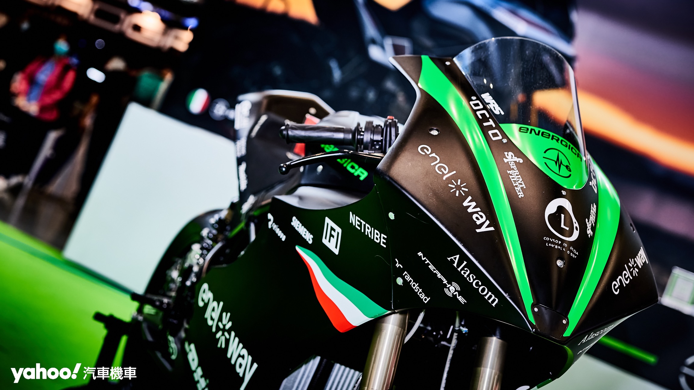 過去作為MotoE世界電動摩托車錦標賽統規賽車供應商的Energica也將競技實車帶到了2023台北重車展。