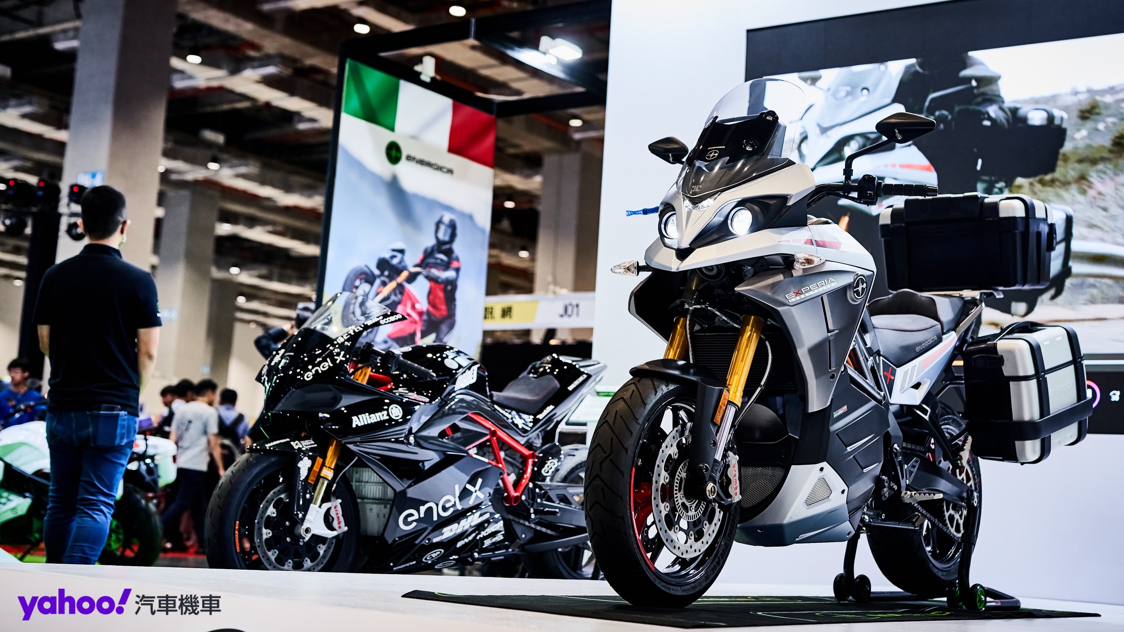 【2023國際重型機車展】Energica Experia純電二輪登場！市區續航力420km、綠生活GT玩美達陣？！