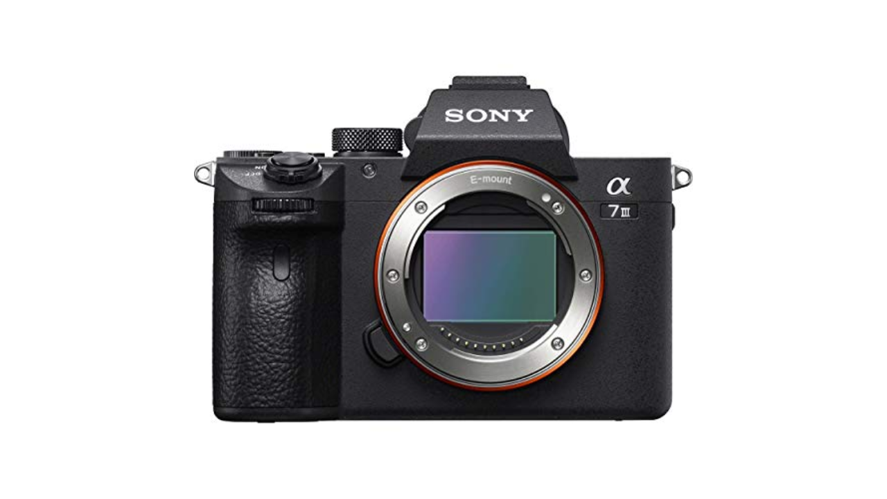 Sony A7 III full frame mirrorless camera