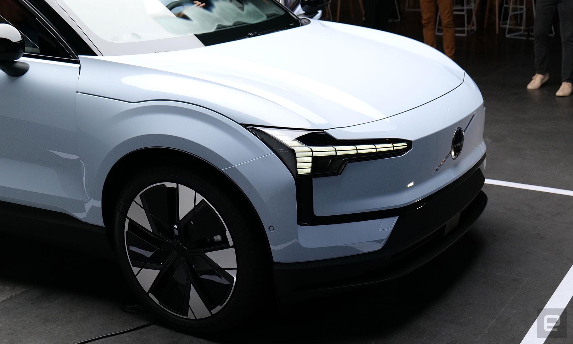 <p>Photos of Volvo's upcoming EX30 compact electric SUV from its North American debut in New York City</p>
