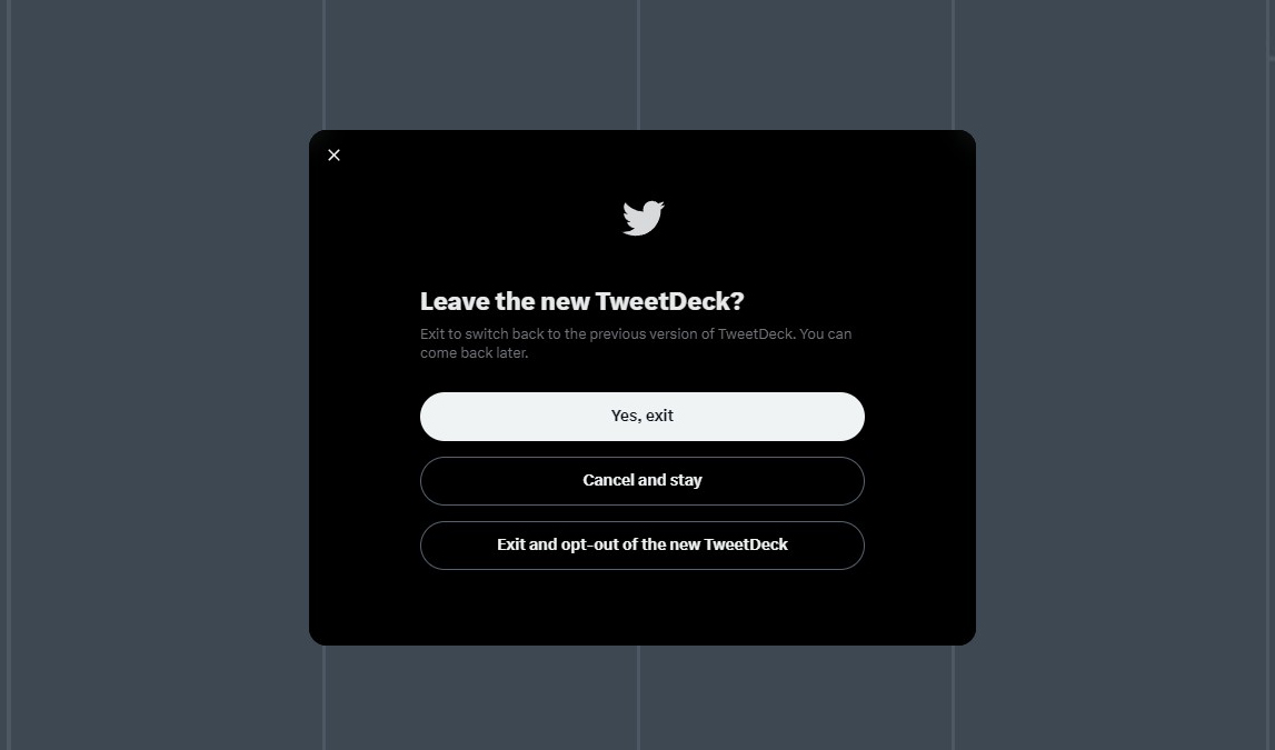 The old, good version of TweetDeck is back - engadget.com