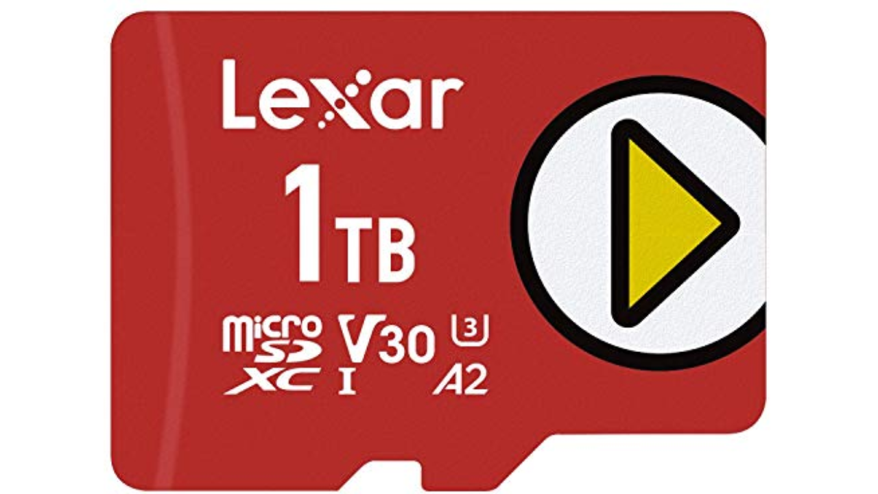 Lexar PLAY 1TB microSDXC UHS-I Micro SD Memory Card