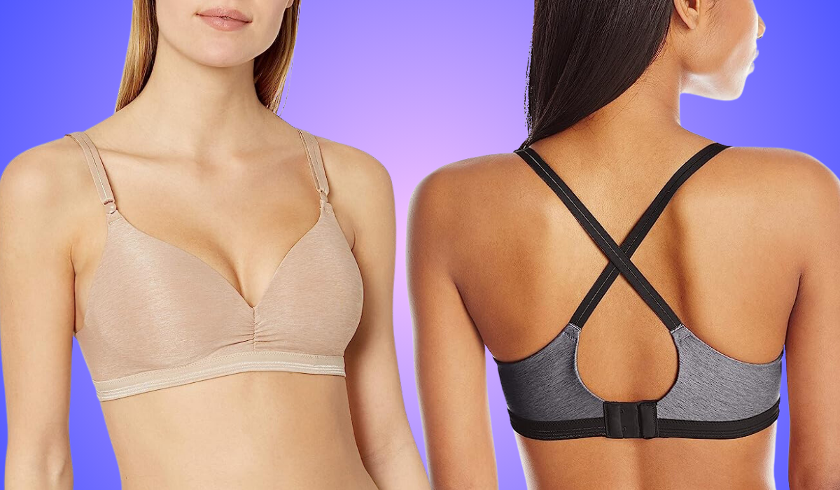 This cooling, wireless Warner's bra is on sale at