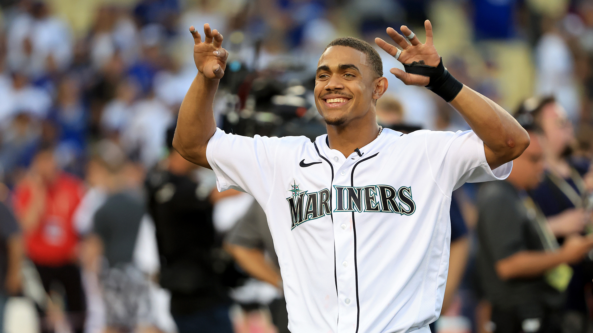 Seattle Mariners Star Julio Rodriguez Once Again Joins Ken Griffey