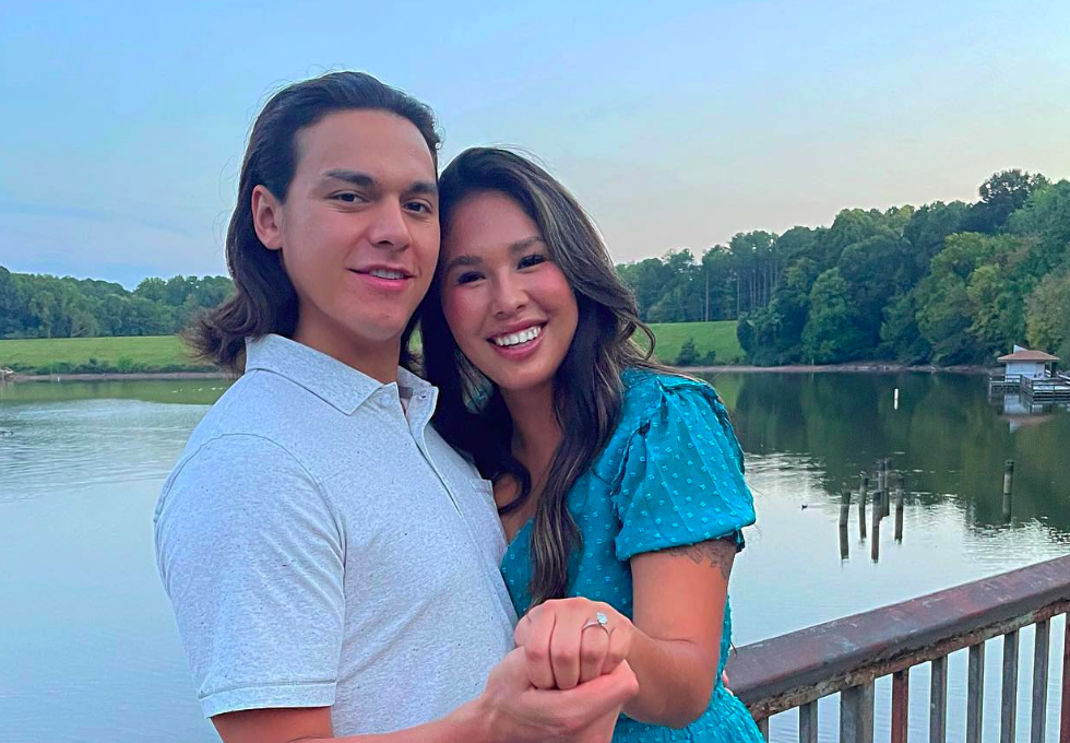 NHLer Ethan Bear marries girlfriend Lenasia Ned: 'Bear Family