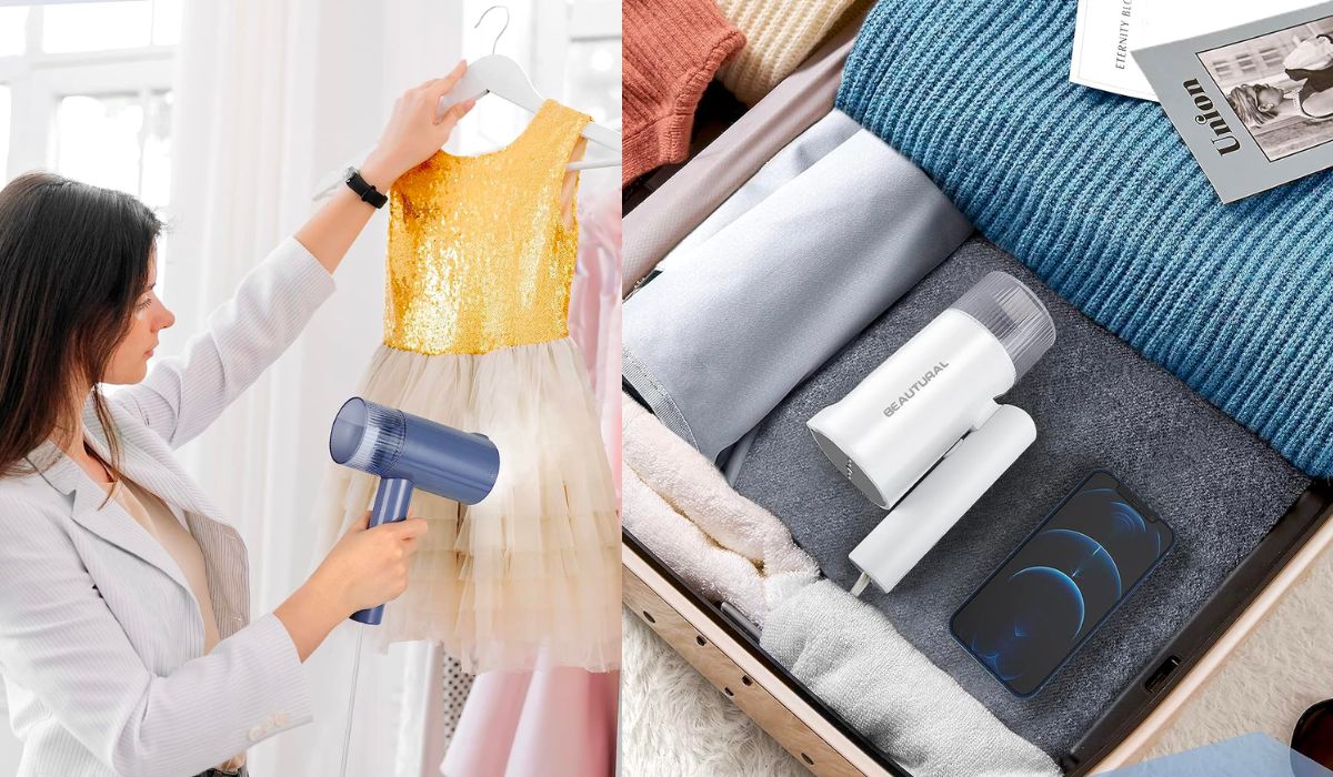 The Beautural Portable Steamer for Clothes Is on Sale at