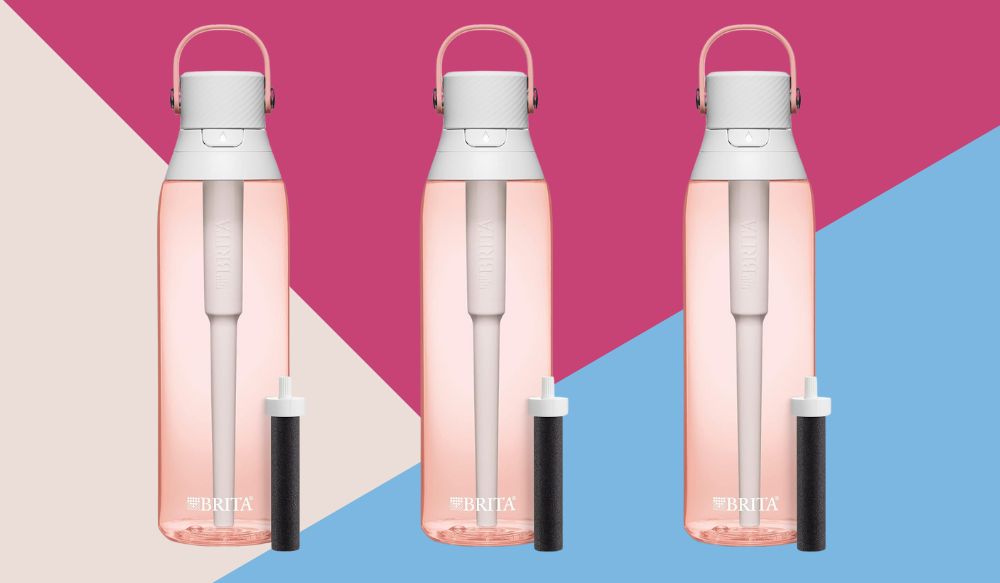 Brita Premium 26oz Filtering Water Bottle with Filter - Seaglass