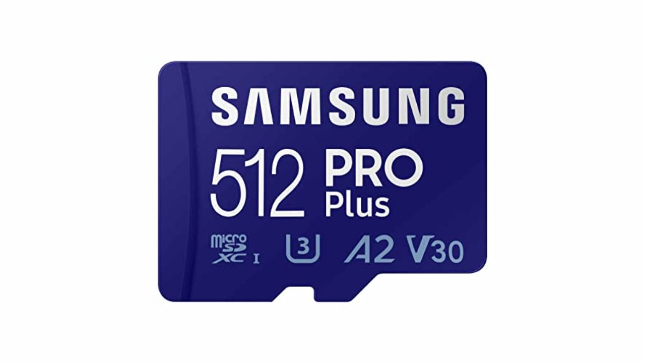 SAMSUNG PRO Plus microSD Memory Card + Adapter 512GB