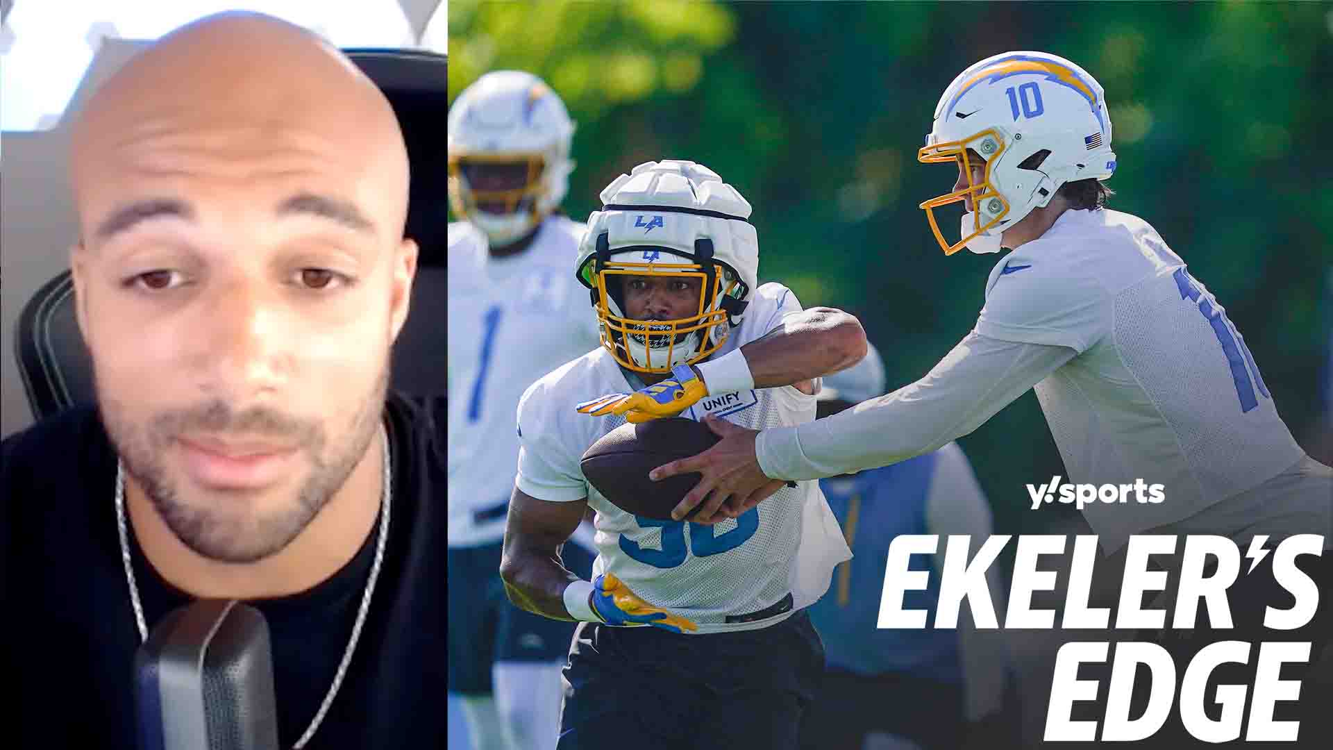 Austin Ekeler, Los Angeles Chargers Running Back and Fantasy Star Joins  Yahoo Sports