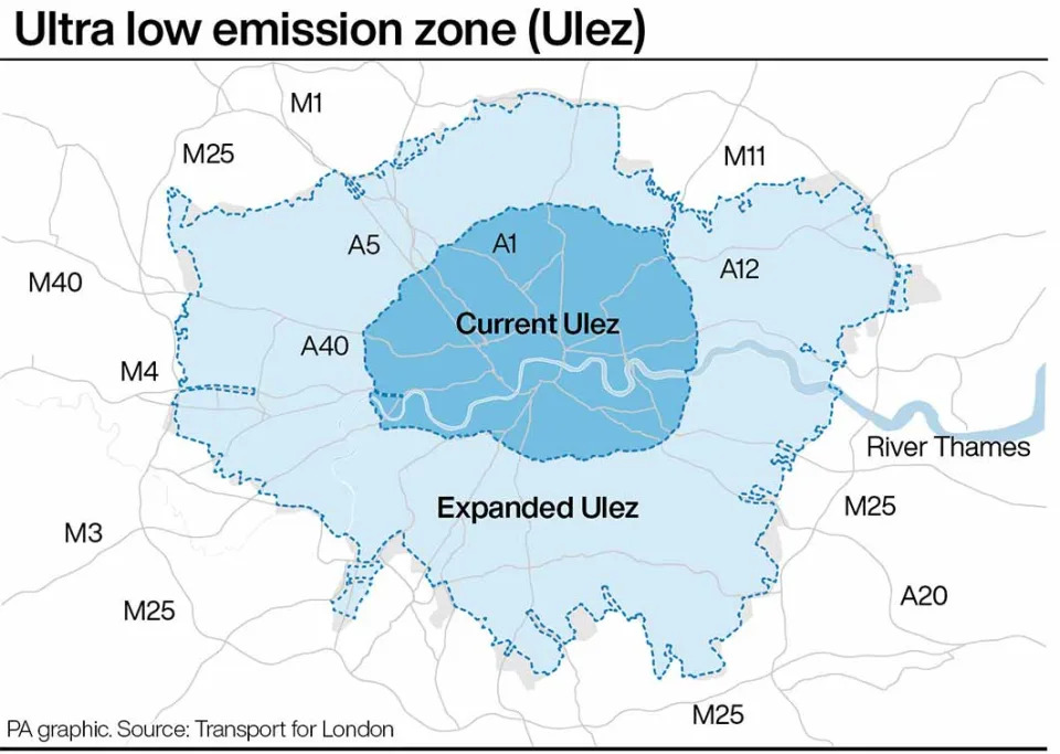 Ultra low emission zone label